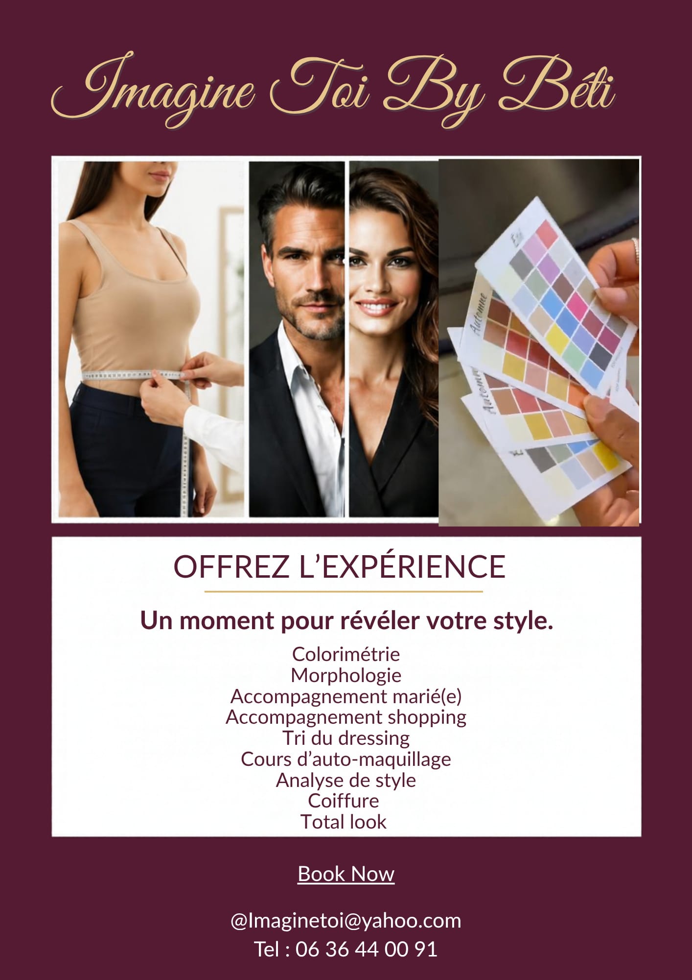 Visuel cadeau Imagine-Toi By Béti : offrez l’expérience du conseil en image